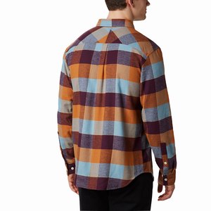 Columbia Flare Gun™ Stretch Flannel Herr Bruna/Blå (BHWCD7596)